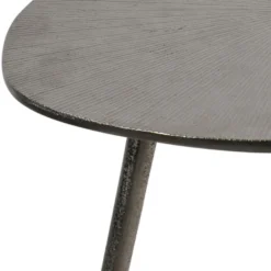 Shine Bijzettafel Brush - Aluminium - Grijs -Tuinmeubelen 1000088276 0102