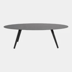 Mojito Tuintafel Ovaal - Keramiek - Zwart -Tuinmeubelen 1000088285 0102