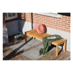 Exotan 3-Zits Tuinbankje Comfort - Teak - Naturel - 44x150x45 -Tuinmeubelen 1000088949 0102