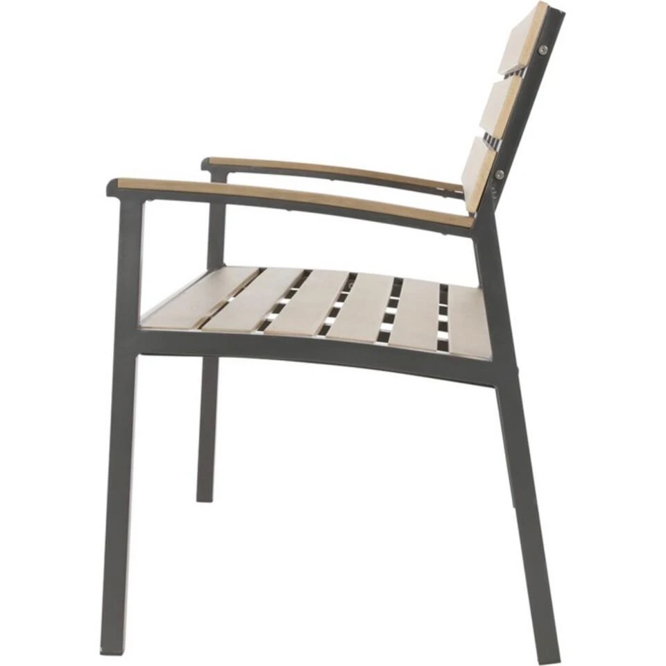 Arezzo Tuinbank 120cm - Hout - Bruin 4 Arezzo Tuinbank 120cm - Hout - Bruin - Afbeelding 4