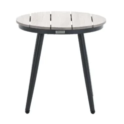 Garden Impressions Lucas Bijzettafel Ø50 - Light Teak Imowood -Tuinmeubelen 1000091633 0103