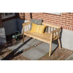 Exotan Tuinbankje Daisy - Acacia - Naturel - 75x121x53 5 Exotan Tuinbankje Daisy - Acacia - Naturel - 75x121x53 -Tuinmeubelen 1000094055 0102