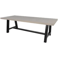 Toro Tuintafel 250x100x77cm - Beton - Grijs