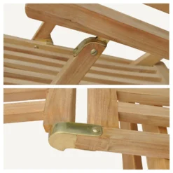 Happy Garden Zonnebedden LOMBOK - Bruin - Hout 6 Happy Garden Zonnebedden LOMBOK - Bruin - Hout -Tuinmeubelen 1000094844 0103