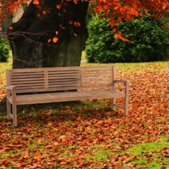 CLP Teakbank Halden 220 Cm -Tuinmeubelen 1000095888 0103