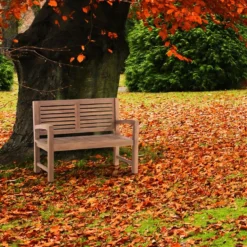 CLP Teakbank Halden 120 Cm 7 CLP Teakbank Halden 120 Cm -Tuinmeubelen 1000095889 0103