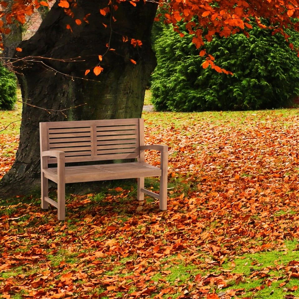 CLP Teakbank Halden 120 Cm 4 CLP Teakbank Halden 120 Cm - Afbeelding 4