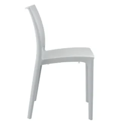 CLP Tuinstoel Maya Zilverkleurig -Tuinmeubelen 1000096672 0102