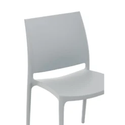 CLP Tuinstoel Maya Zilverkleurig -Tuinmeubelen 1000096672 0103