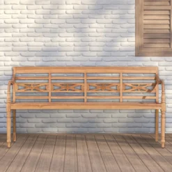 CLP Bank Maryland 170 Cm Teak -Tuinmeubelen 1000097777 0102