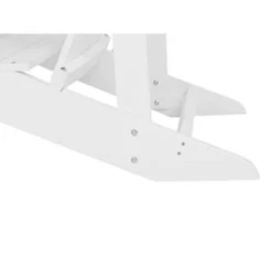 Beliani Tuinstoel ADIRONDACK - Wit Kunsthout -Tuinmeubelen 12fd1e29ad804bf5b7c89802fc88e1b2