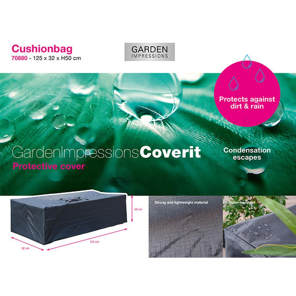 Garden Impressions Kussentas 125x32xH50 Cm 2 Garden Impressions Kussentas 125x32xH50 Cm - Afbeelding 2