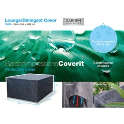 Garden Impressions Lounge Dining Hoes 244x244xH80 Cm