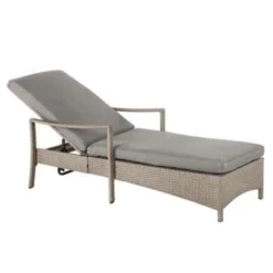 Beliani Tuinligstoel VASTO - Grijs Pe Rotan -Tuinmeubelen 1a52a68e843540bfb8bc8c3aaa453005