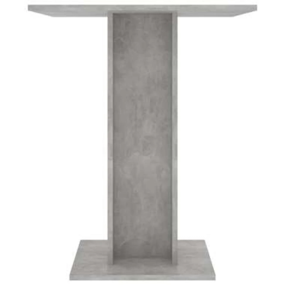 VidaXL Bistrotafel 60x60x75 Cm Spaanplaat Betongrijs 4 VidaXL Bistrotafel 60x60x75 Cm Spaanplaat Betongrijs - Afbeelding 4