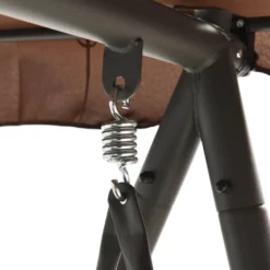 VidaXL Schommelbank Voor Buiten Met Luifel Converteerbaar Koffiekleur 7 VidaXL Schommelbank Voor Buiten Met Luifel Converteerbaar Koffiekleur -Tuinmeubelen 264d778780dd46c29e06488088369fc3