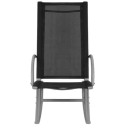 VidaXL Tuinschommelstoelen 2 St Staal En Textileen Zwart 7 VidaXL Tuinschommelstoelen 2 St Staal En Textileen Zwart -Tuinmeubelen 3dd6806c4a5c4d28940c3e2864a4bb1b