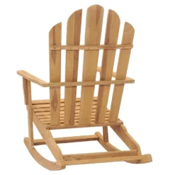 VidaXL Schommelstoel Adirondack Massief Teakhout -Tuinmeubelen 4d2e017841694e2bbb77e96a282823d8