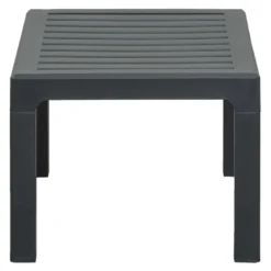 Loungetafel Nevada - Antraciet - 69,5x48x37 Cm -Tuinmeubelen 50151027 0281