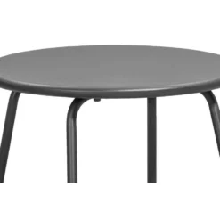 Bijzettafel Vilanova - Antraciet - 45xØ50 Cm -Tuinmeubelen 50155161 9000