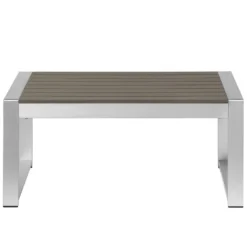 Beliani Salontafel SALERNO - Grijs Aluminium 7 Beliani Salontafel SALERNO - Grijs Aluminium -Tuinmeubelen 63cf8106a9114e31be8a2e0eabed1298