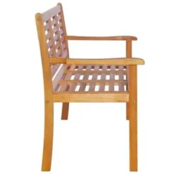 VidaXL Driezits Tuinbank 150 Cm Massief Eucalyptushout -Tuinmeubelen 8060fec1c7d741aea67897ea5458c08b