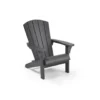 Keter Troy Adirondack Tuinstoel - 81x80x96,5cm - Grafiet