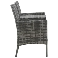 VidaXL Tuinbank 2-zits Met Tafeltje Poly Rattan Antraciet -Tuinmeubelen 8c0ae9def5aa4d8685ba982ed83ecf53