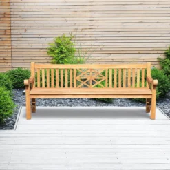 CLP Teakbank Florida 220 Cm -Tuinmeubelen 9bb300956db345a18d771e7312315f0f