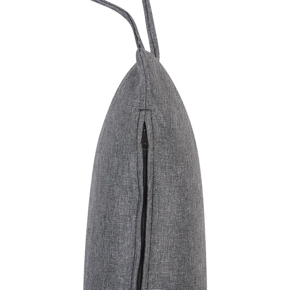 Beliani Hangstoel PINETO - Grijs Pe Rotan 2 Beliani Hangstoel PINETO - Grijs Pe Rotan - Afbeelding 2