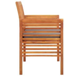 VidaXL Tuinbank 2-zits Met Kussen 120 Cm Massief Acaciahout -Tuinmeubelen a09acabde2dc4a6d8be73ddec549786e