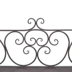 VidaXL Tuinbank 132 Cm Staal Antiekbruin 7 VidaXL Tuinbank 132 Cm Staal Antiekbruin -Tuinmeubelen a30eba3f17d046a8884cd4c75276f9b8