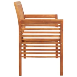 VidaXL Massief Acaciahouten Tuinbank Met Kussen 3-Zits Tuinset Buitenbank Bank 6 VidaXL Massief Acaciahouten Tuinbank Met Kussen 3-Zits Tuinset Buitenbank Bank -Tuinmeubelen a4f38b18c063496ca7b5956e4cbb3ed2