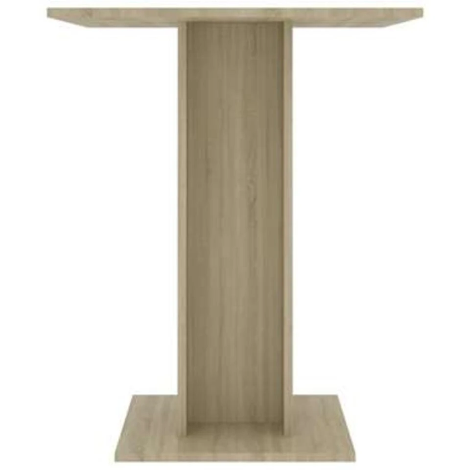 VidaXL Bistrotafel 60x60x75 Cm Spaanplaat Sonoma Eikenkleurig 4 VidaXL Bistrotafel 60x60x75 Cm Spaanplaat Sonoma Eikenkleurig - Afbeelding 4