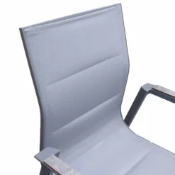 Giga Meubel Dining Tuinstoel Aluminium Antraciet - Zithoogte 45cm - Stoel Quin -Tuinmeubelen eb461ded0a8942dfaff3567d9cddda4c