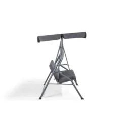 Beliani Schommelbank CHAPLIN - Grijs Polyester 7 Beliani Schommelbank CHAPLIN - Grijs Polyester -Tuinmeubelen ec98f08103064d8c87c05ea6d766c209